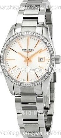 Longines Conquest Classic Quartz (battery powered) Ladies dress watch L2.386.0.72.6
