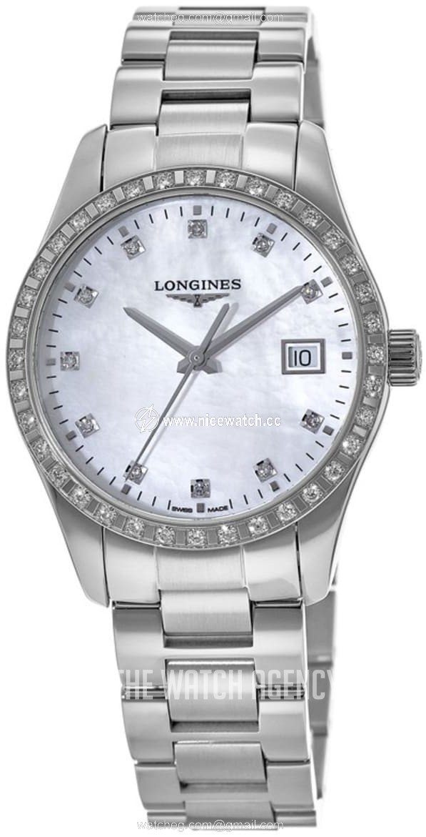 Longines Conquest Classic Quartz (battery powered) Ladies dress watch L2.386.0.87.6