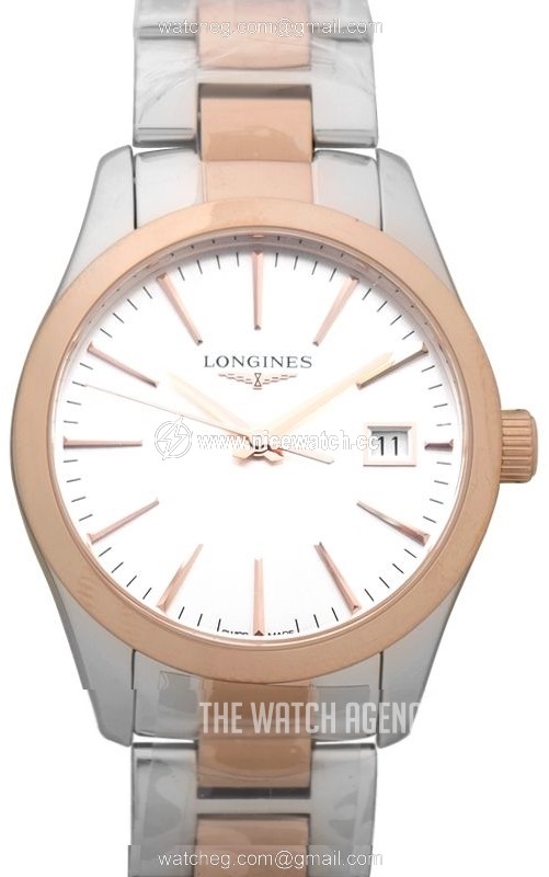 Longines Conquest Classic Quartz (battery powered) Ladies dress watch L2.386.3.72.7