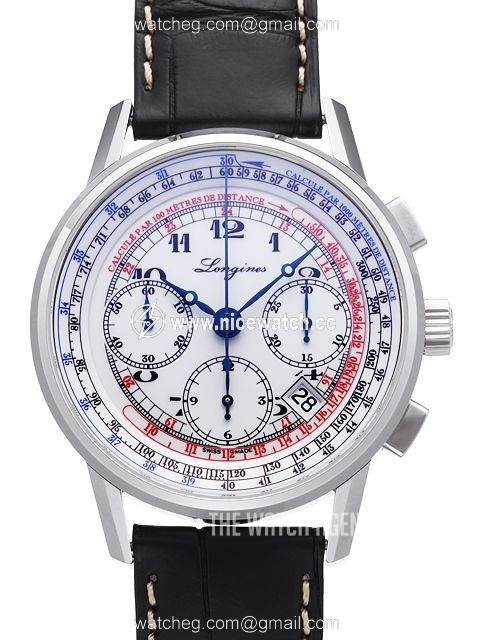 Longines Heritage Telemeter Chronograph Automatic winding Men's dress watch L2.781.4.13.2