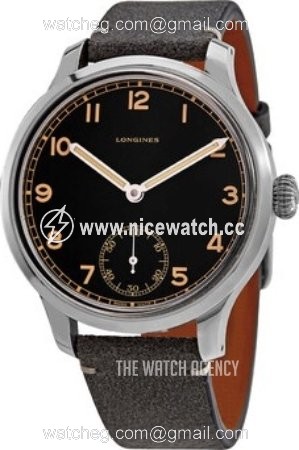 Longines Heritage Automatic winding Men's dress watch L2.826.4.53.2