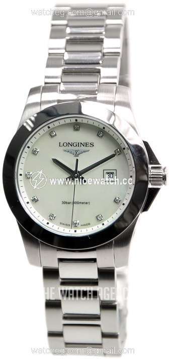 Longines Conquest Ladies Quartz (battery powered) Ladies dress watch L3.376.4.87.6