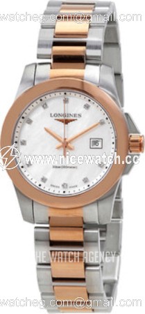 Longines Conquest Ladies Quartz (battery powered) Ladies dress watch L3.376.3.88.7