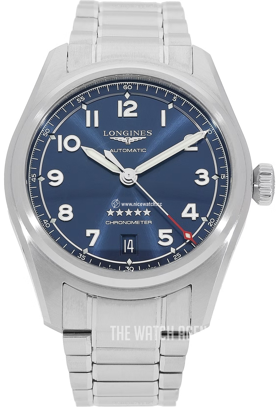 Longines Spirit Automatic winding Unisex dress watch L3.410.4.93.6