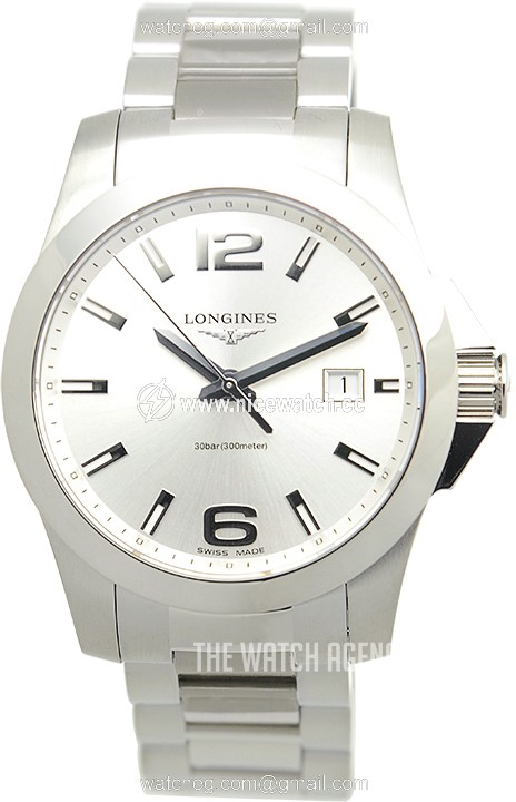 Longines Conquest Quartz (battery powered) Men's Dress / Sport L3.759.4.76.6