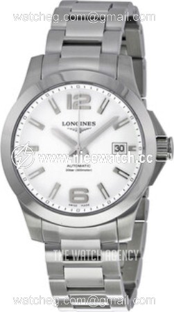 Longines Conquest Automatic winding Men's dress watch L3.676.4.16.6