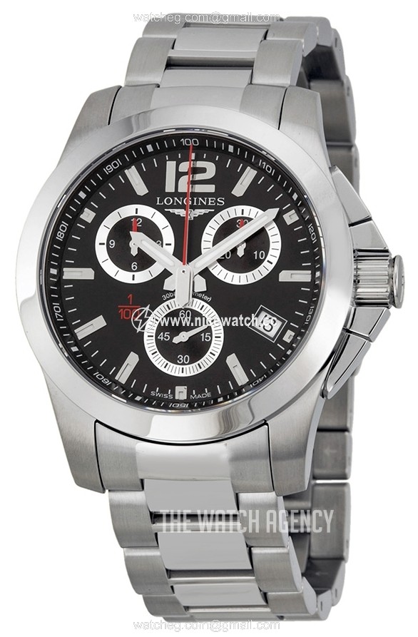 Longines Conquest Quartz (battery powered) Men's Dress / Sport L3.700.4.56.6