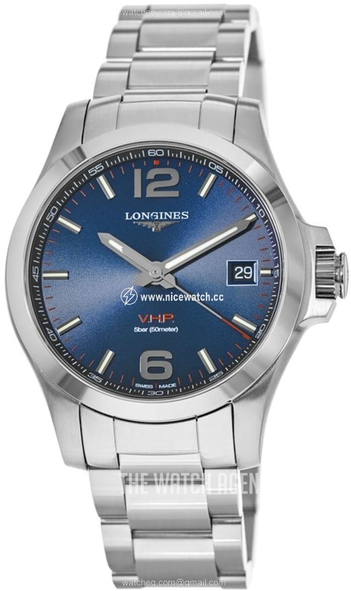 Longines Conquest V.H.P. Quartz (battery powered) Men's dress watch L3.716.4.96.6