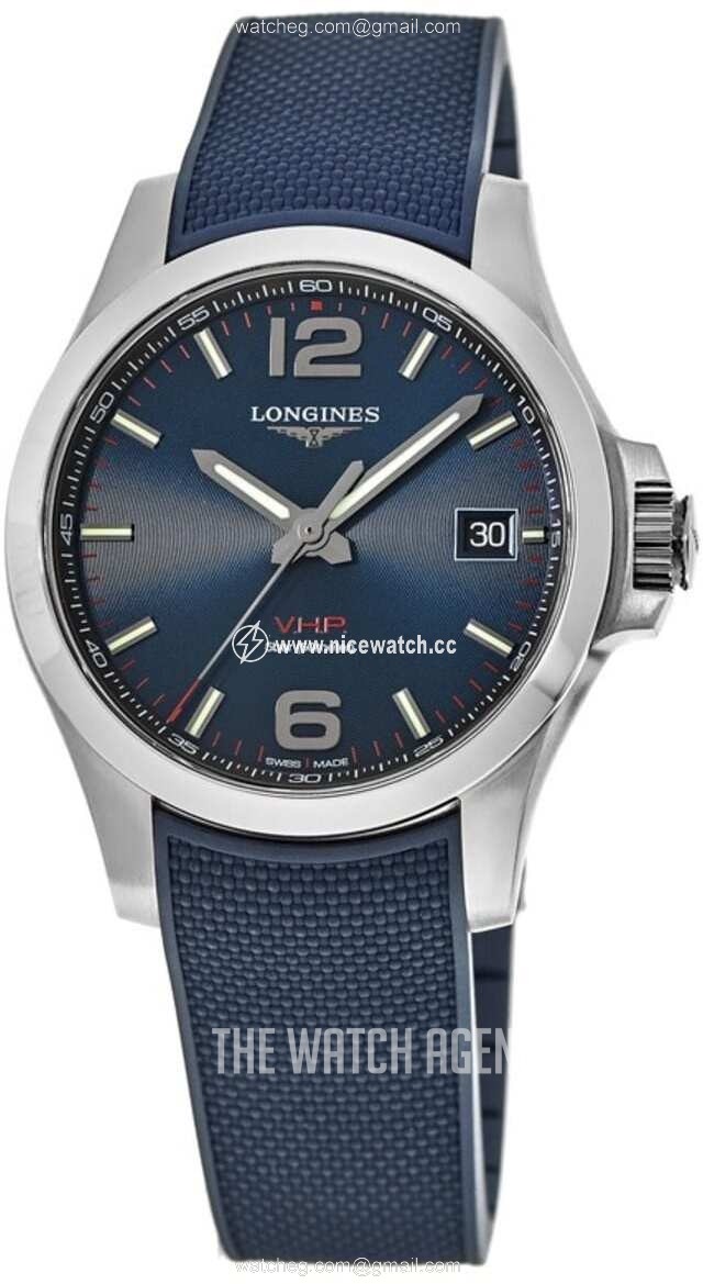 Longines Conquest V.H.P Quartz (battery powered) Men's dress watch L3.716.4.96.9