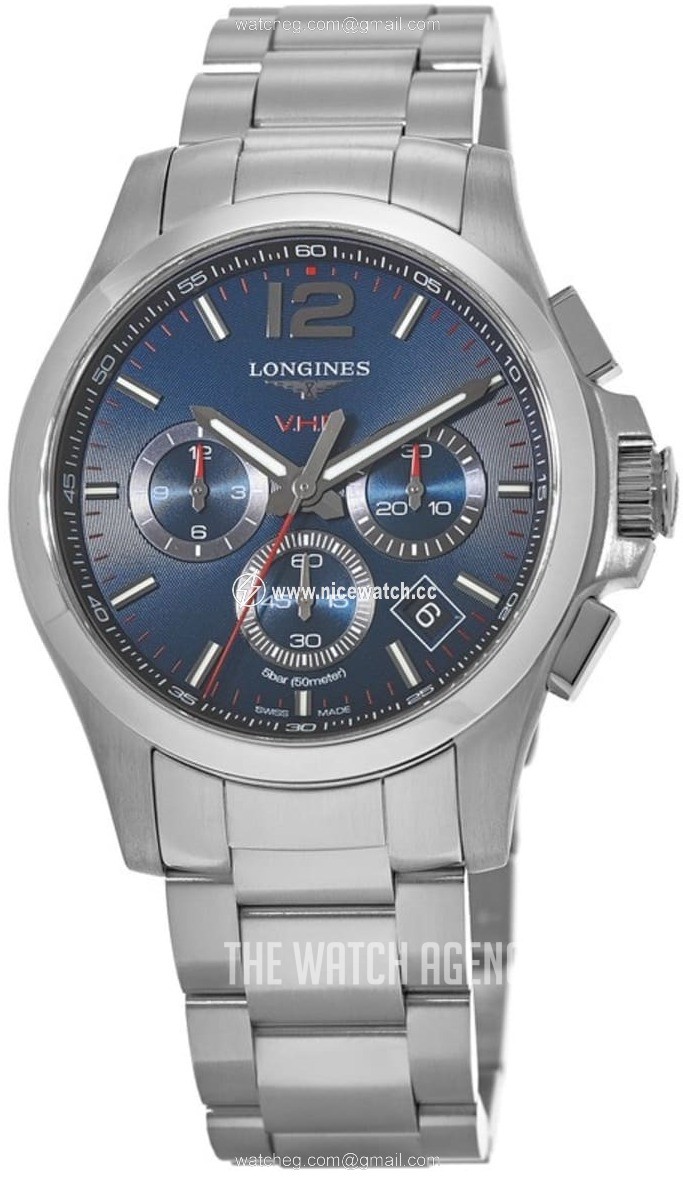 Longines Conquest V.H.P. Quartz (battery powered) Men's Dress / Sport L3.717.4.96.6
