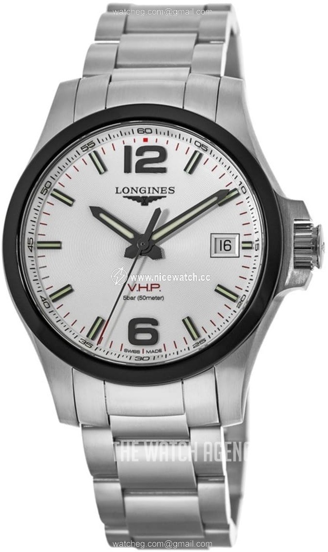 Longines Conquest V.H.P. Quartz (battery powered) Men's dress watch L3.719.4.76.6