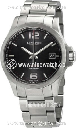 Longines Conquest V.H.P. Quartz (battery powered) Men's dress watch L3.726.4.56.6