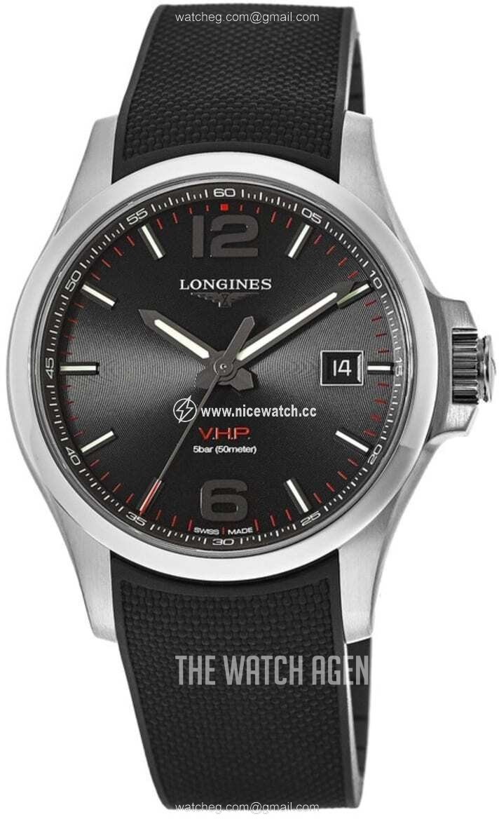 Longines Conquest V.H.P. Quartz (battery powered) Men's dress watch L3.726.4.56.9