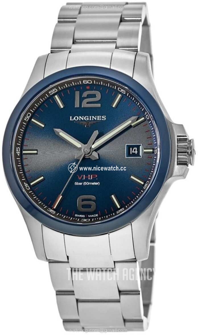 Longines Conquest V.H.P. Quartz (battery powered) Men's dress watch L3.729.4.96.6