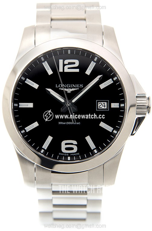 Longines Conquest Quartz (battery powered) Men's dress watch L3.759.4.58.6