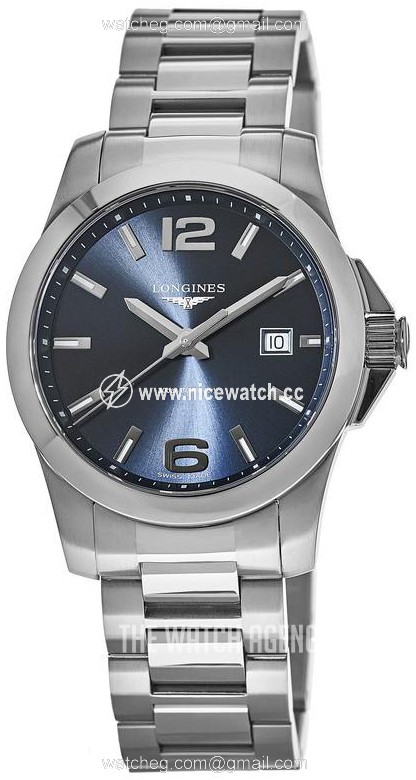 Longines Conquest Quartz (battery powered) Men's dress watch L3.759.4.96.6