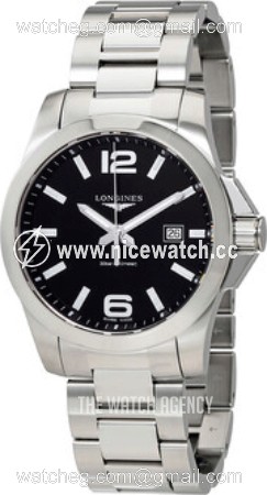 Longines Conquest Quartz (battery powered) Men's dress watch L3.760.4.56.6