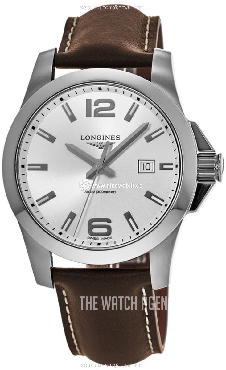 Longines Conquest Quartz (battery powered) Men's dress watch L3.760.4.76.5