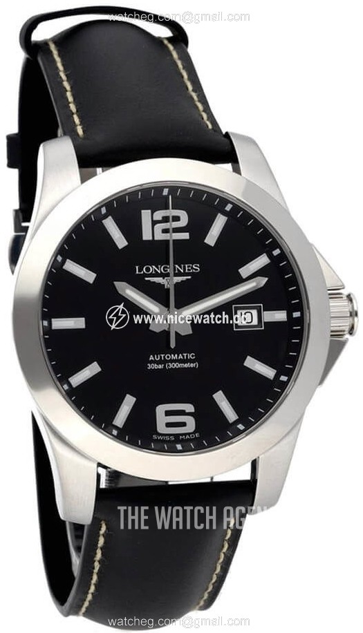 Longines Conquest Quartz (battery powered) Men's dress watch L3.777.4.58.3