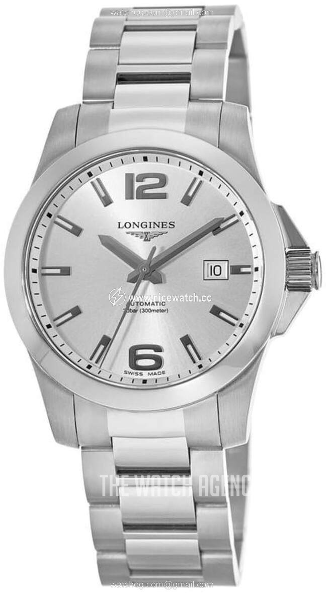 Longines Conquest Automatic winding Men's dress watch L3.777.4.76.6