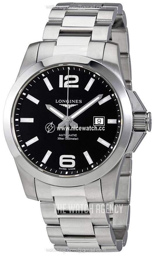 Longines Conquest Automatic winding Men's dress watch L3.778.4.58.6