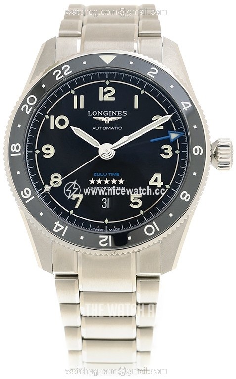 Longines Spirit Zulu Time Automatic winding Men's Dress / Sport L3.812.4.53.6