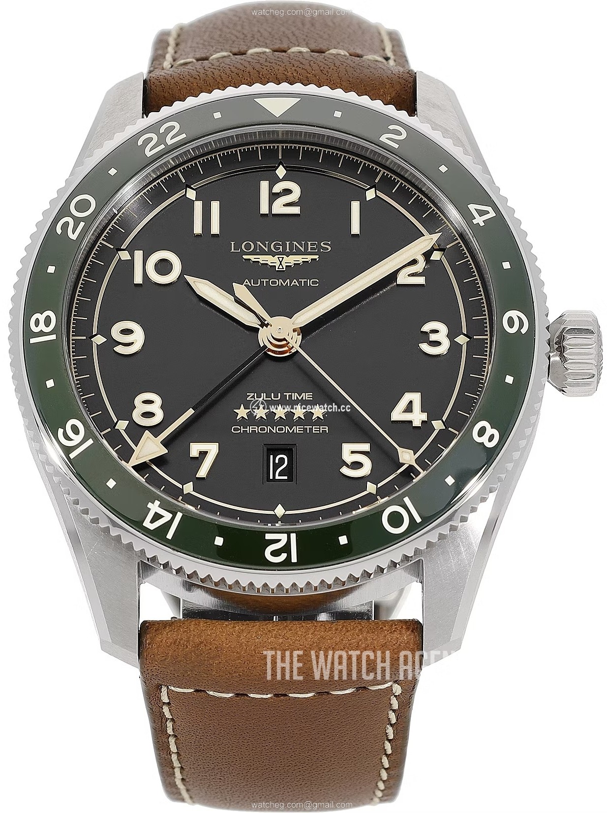 Longines Spirit Zulu Time Automatic winding Men's Dress / Sport L3.812.4.63.2