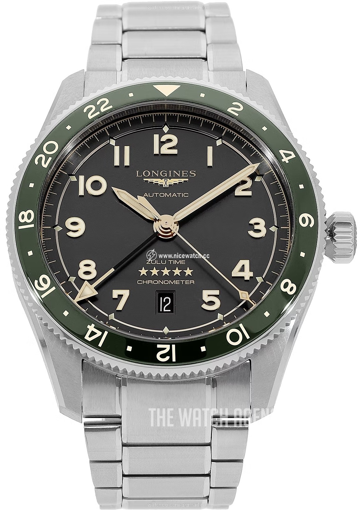 Longines Spirit Zulu Time Automatic winding Men's Dress / Sport L3.812.4.63.6