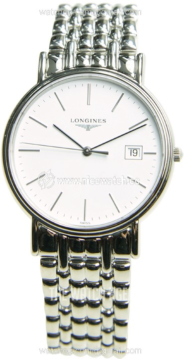 Longines Presences Quartz (battery powered) Men's dress watch L4.790.4.12.6