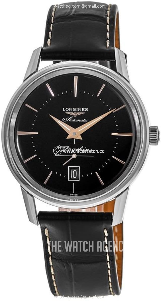 Longines Flagship Heritage Automatic winding Men's dress watch L4.795.4.58.0