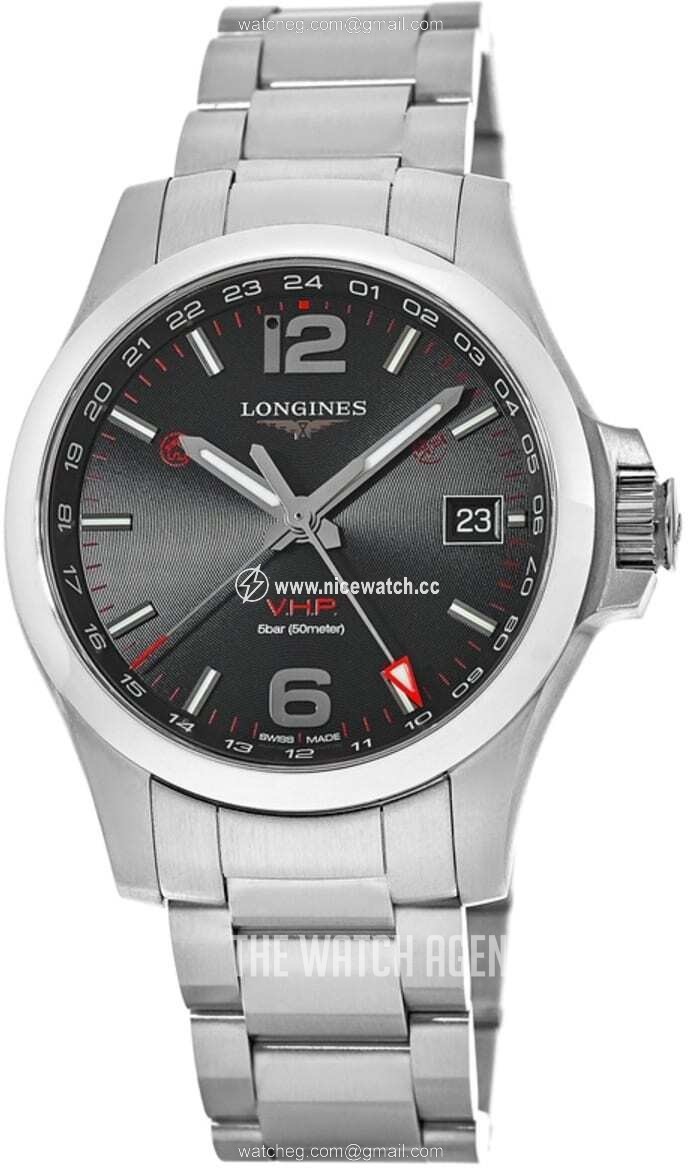 Longines Conquest V.H.P. Quartz (battery powered) Men's dress watch L3.718.4.56.6