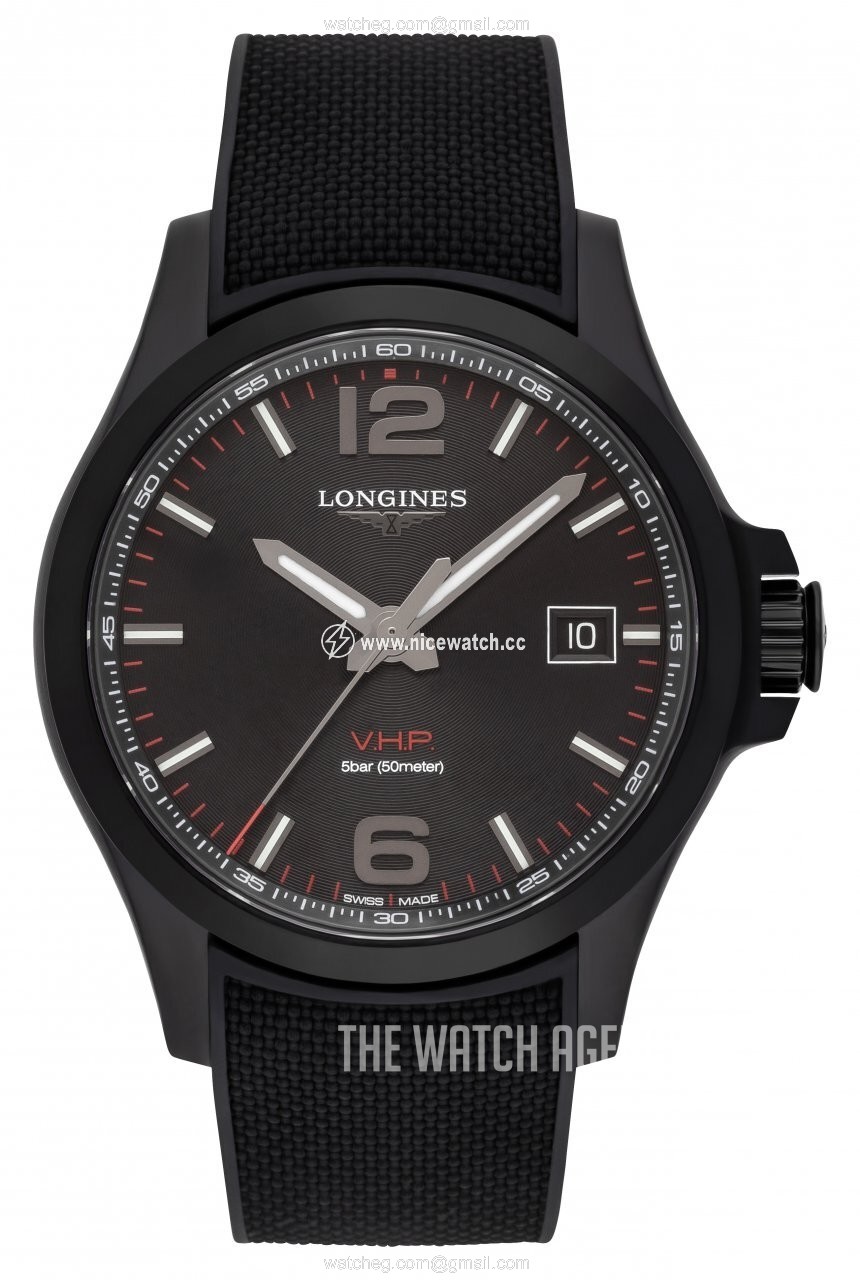 Longines Conquest V.H.P. Quartz (battery powered) Men's dress watch L3.726.2.56.9