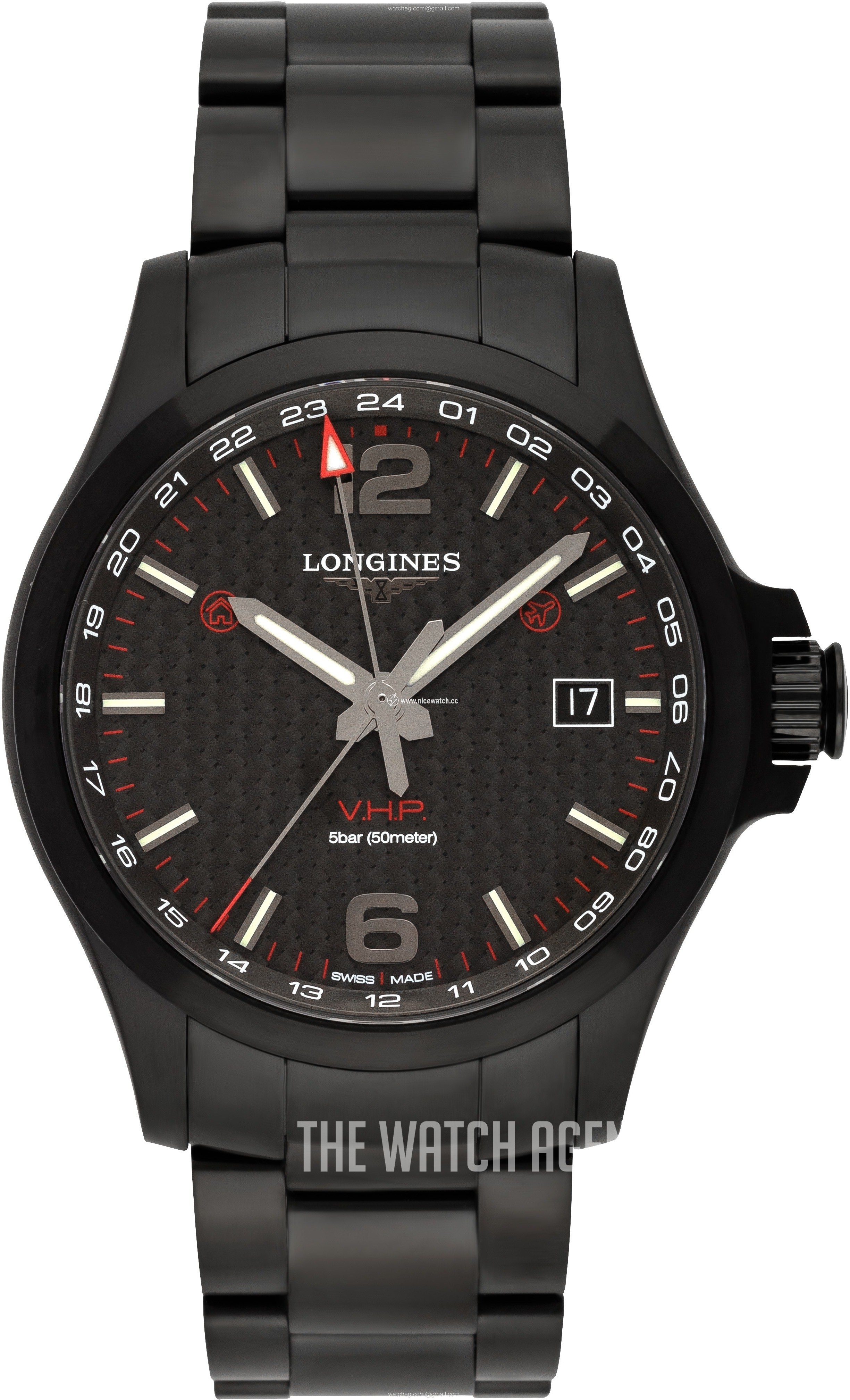 Longines Conquest V.H.P. Quartz (battery powered) Men's dress watch L3.728.2.66.6