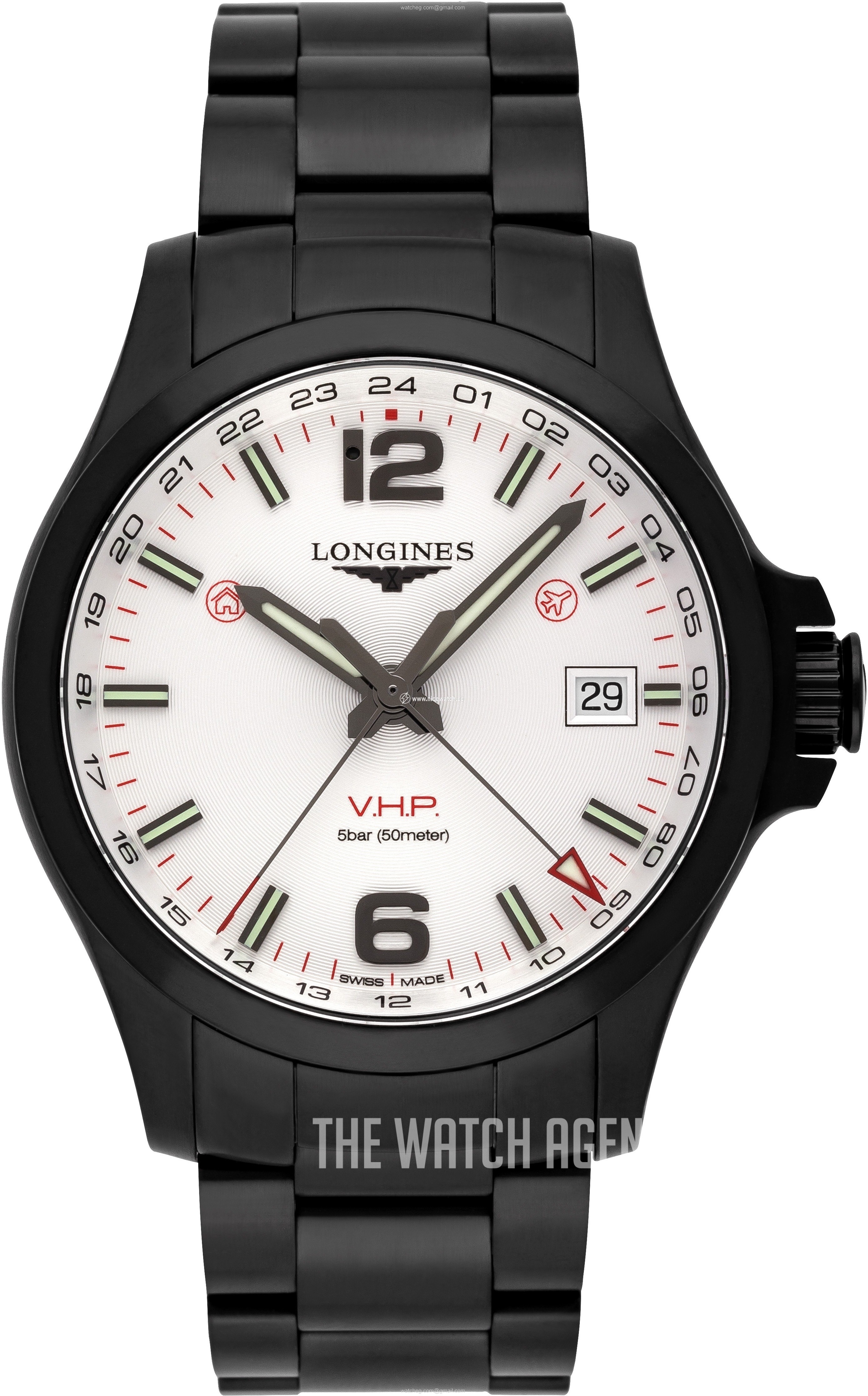 Longines Conquest V.H.P. Quartz (battery powered) Men's dress watch L3.728.2.76.6