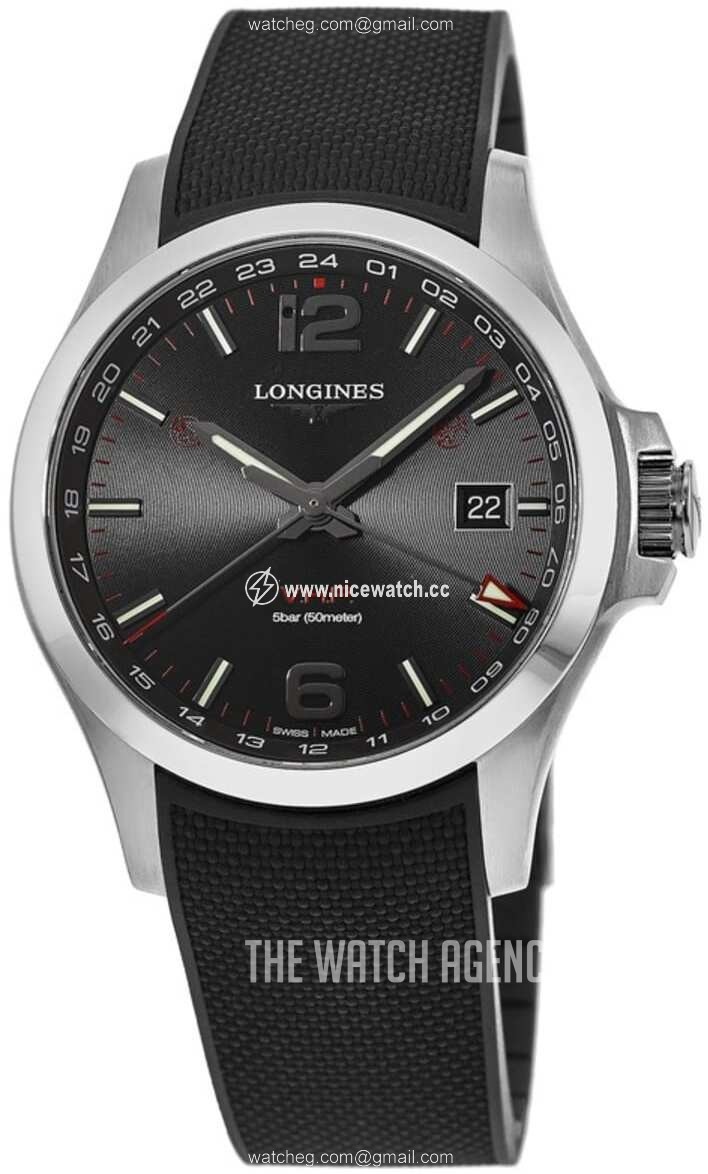 Longines Conquest V.H.P. Quartz (battery powered) Men's dress watch L3.728.4.56.9