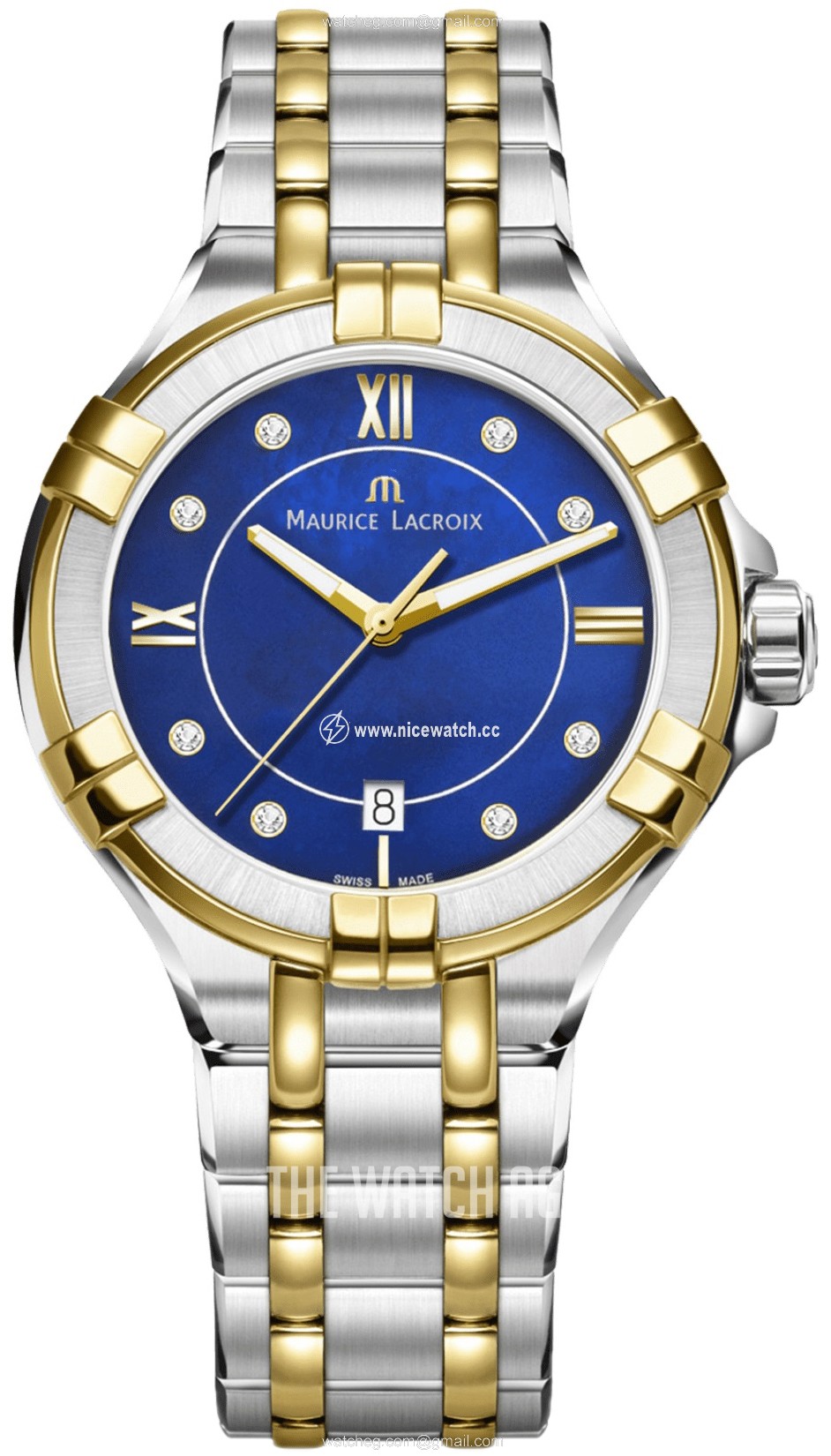 Maurice Lacroix Aikon Quartz (battery powered) Ladies dress watch AI1006-PVY13-470-1