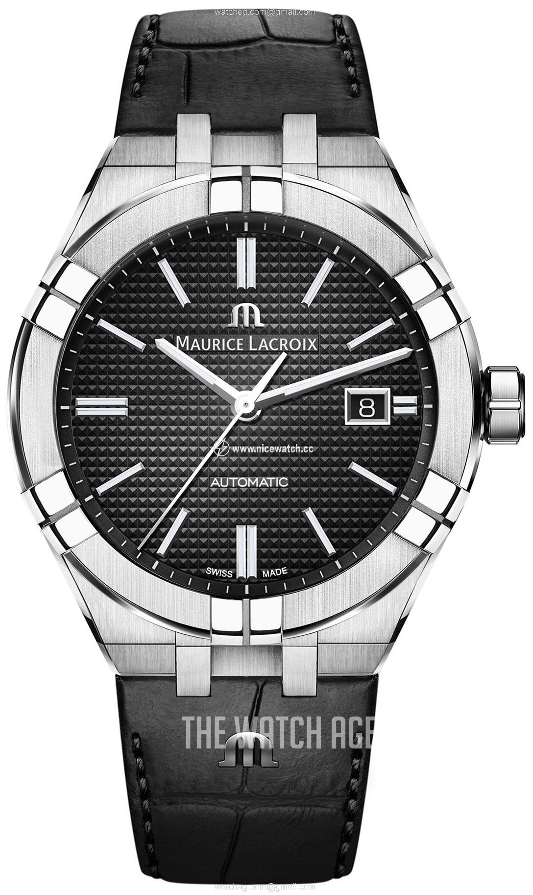 Maurice Lacroix Aikon Automatic winding Men's dress watch AI6008-SS001-330-1