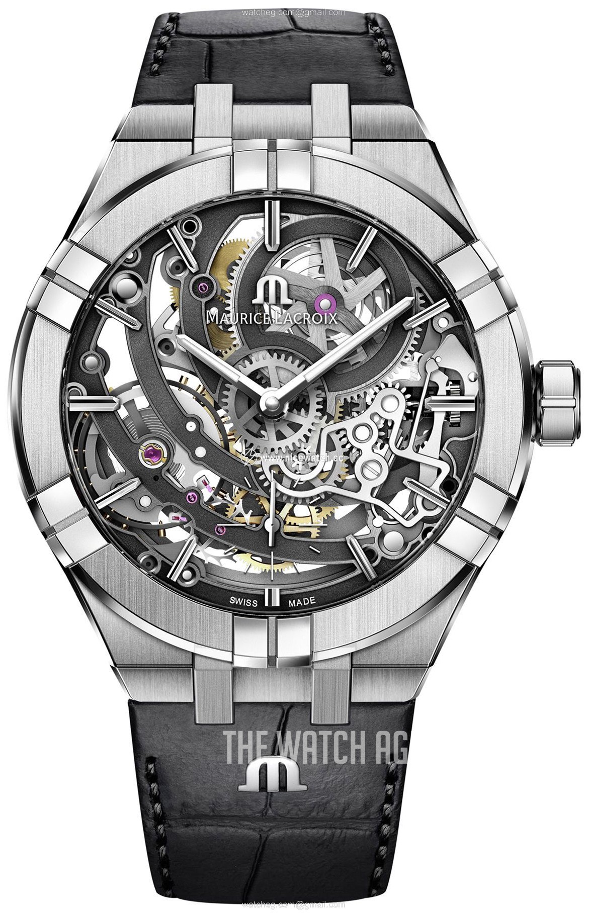 Maurice Lacroix Aikon Automatic winding Men's dress watch AI6028-SS001-030-1