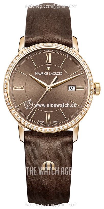 Maurice Lacroix Eliros Date Ladies Quartz (battery powered) Ladies dress watch EL1094-PVPD1-710-1