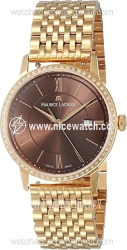 Maurice Lacroix Eliros Date Ladies Quartz (battery powered) Ladies dress watch EL1094-PVPD6-710-1