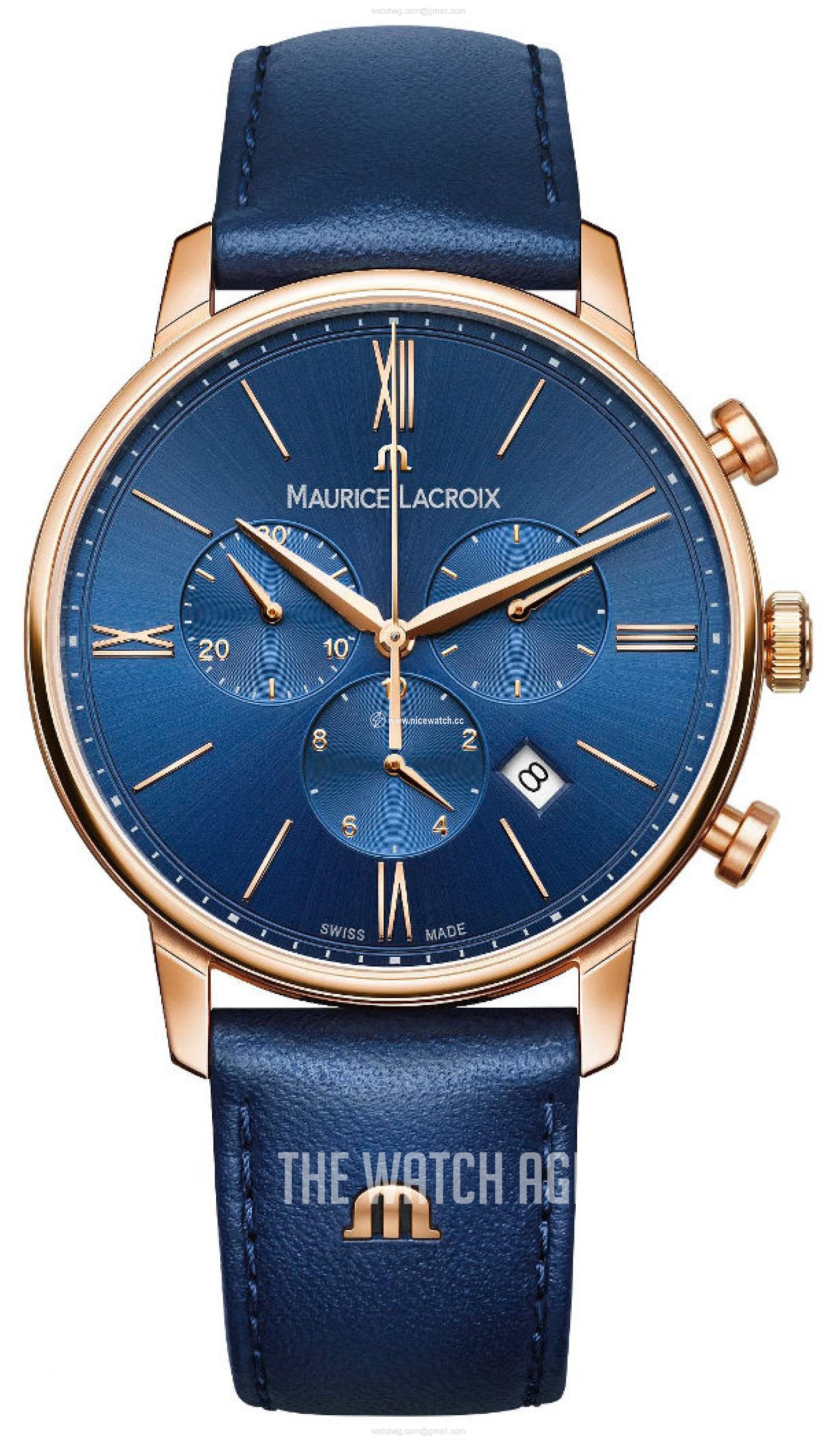Maurice Lacroix Eliros Chronograph Quartz (battery powered) Men's Dress / Sport EL1098-PVP01-411-1