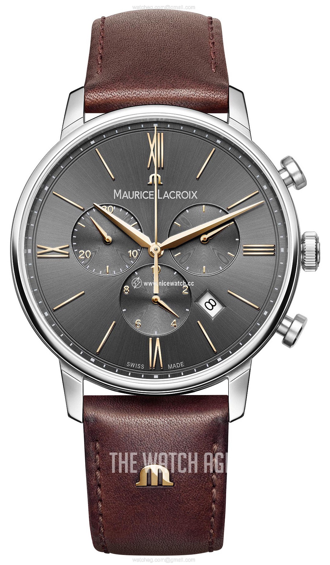 Maurice Lacroix Eliros Chronograph Quartz (battery powered) Men's Dress / Sport EL1098-SS001-311-1