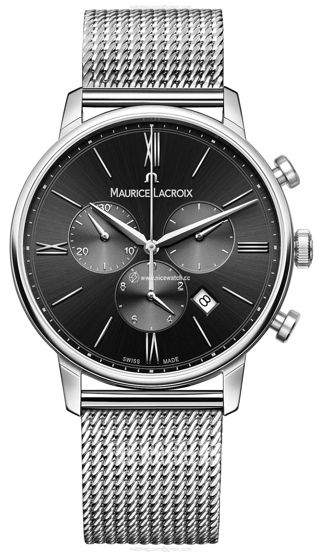 Maurice Lacroix Eliros Chronograph Quartz (battery powered) Men's Dress / Sport EL1098-SS002-310-1