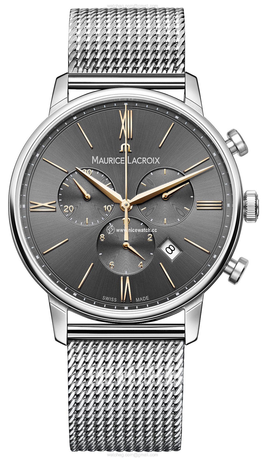 Maurice Lacroix Eliros Chronograph Quartz (battery powered) Men's Dress / Sport EL1098-SS002-311-1