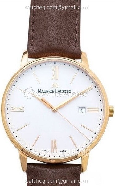 Maurice Lacroix Eliros Date Quartz (battery powered) Men's dress watch EL1118-PVP01-112-1