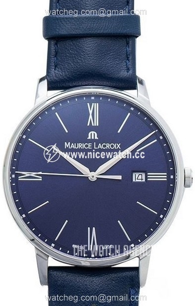 Maurice Lacroix Eliros Date Quartz (battery powered) Men's dress watch EL1118-SS001-410-1