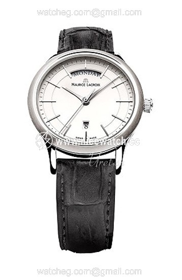 Maurice Lacroix Les Classiques Quartz (battery powered) Men's dress watch LC1007-SS001-130