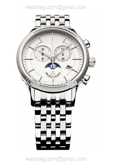 Maurice Lacroix Les Classiques Quartz (battery powered) Men's dress watch LC1148-SS002-130