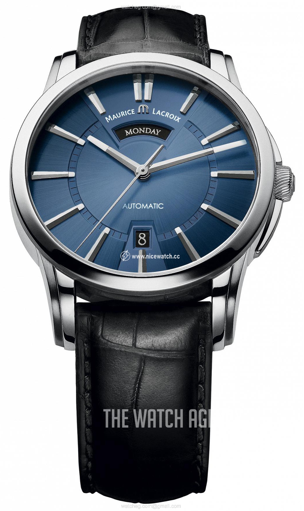 Maurice Lacroix Pontos Automatic winding Men's dress watch PT6158-SS001-43E-1