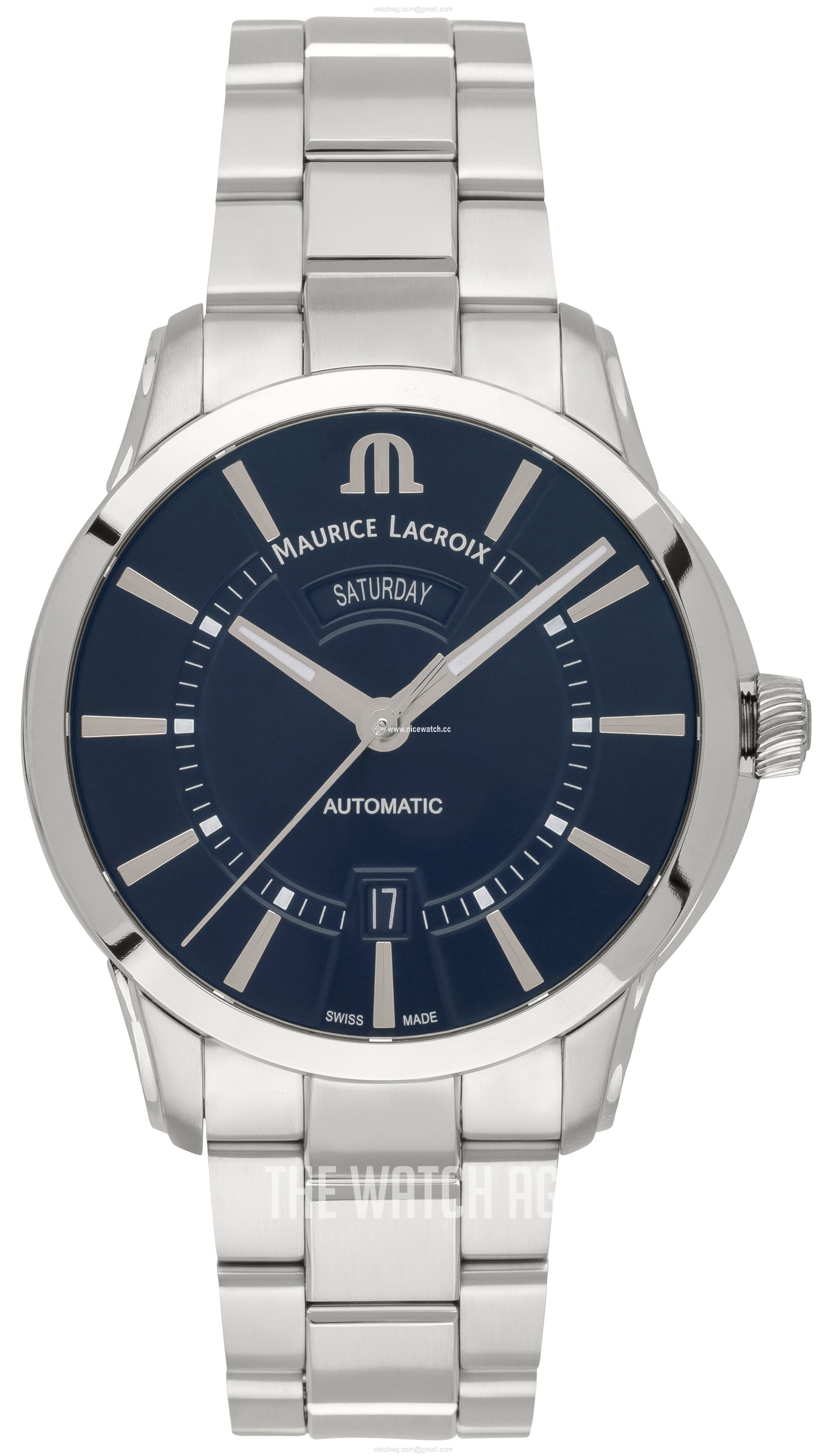 Maurice Lacroix Pontos Automatic winding Men's dress watch PT6358-SS002-330-1